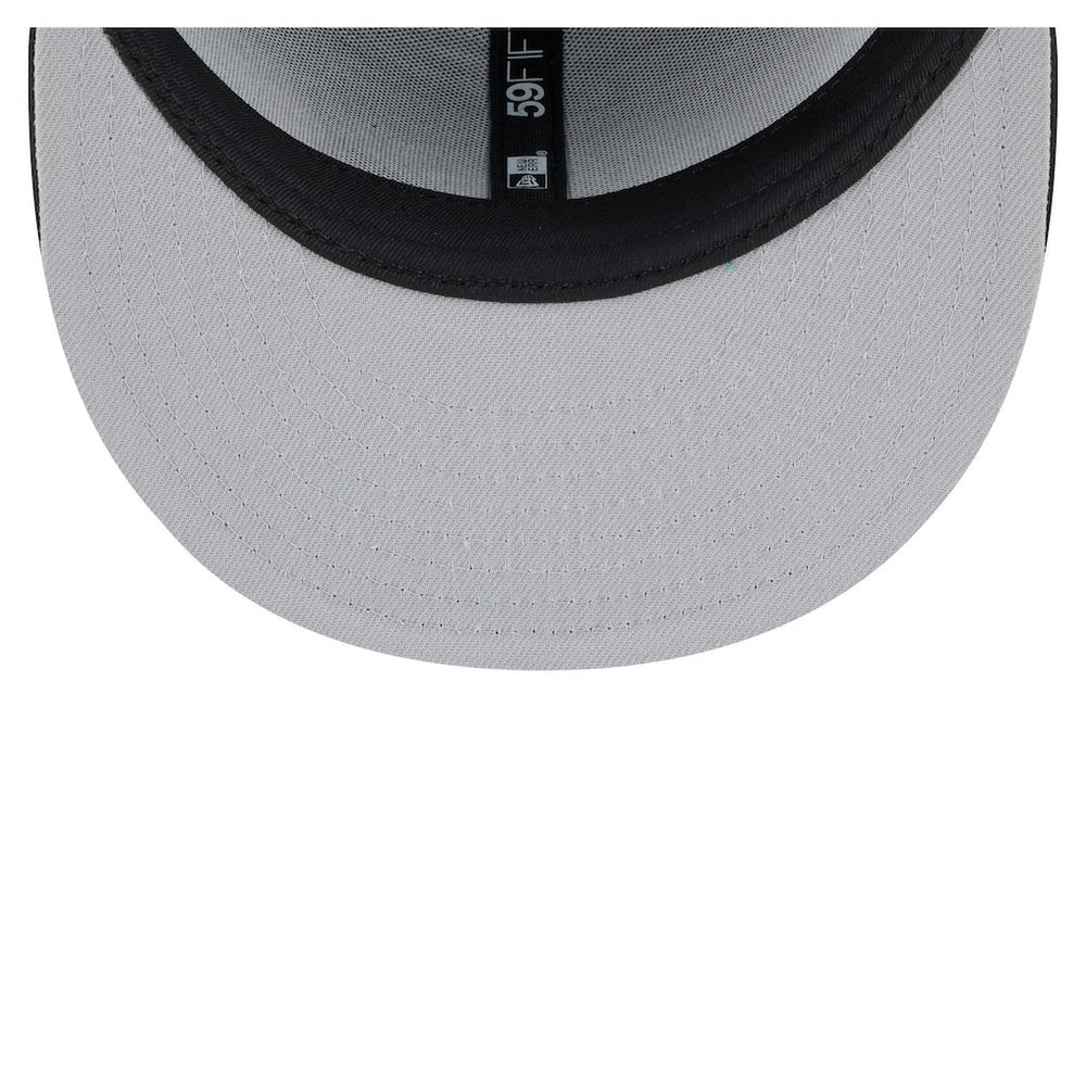 Philadelphia Eagles New Era Color Pop 59FIFTY Fitted Hat Black