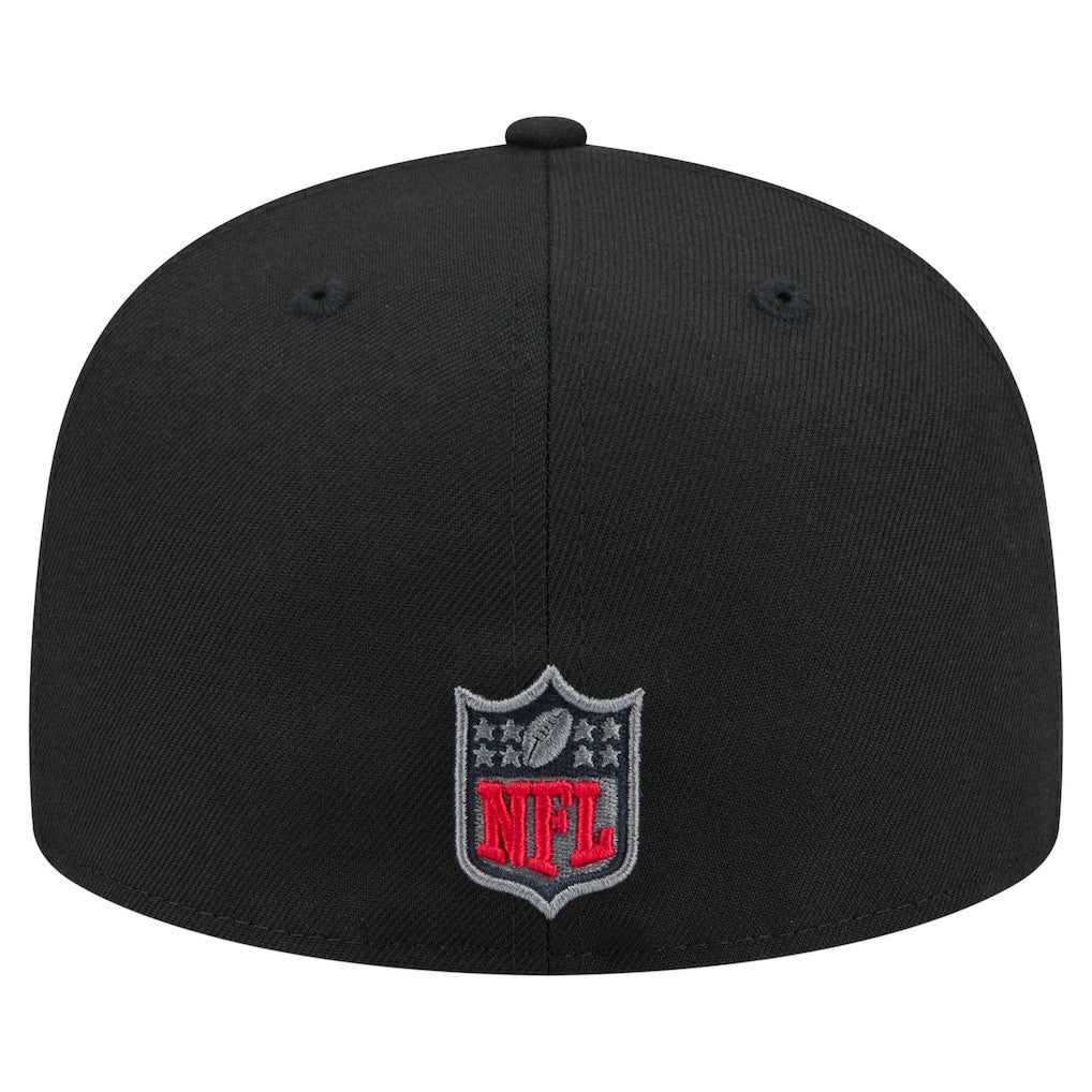 San Francisco 49ers New Era Color Pop 59FIFTY Fitted Hat Black