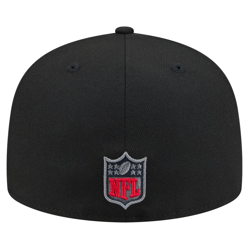San Francisco 49ers New Era Color Pop 59FIFTY Fitted Hat Black