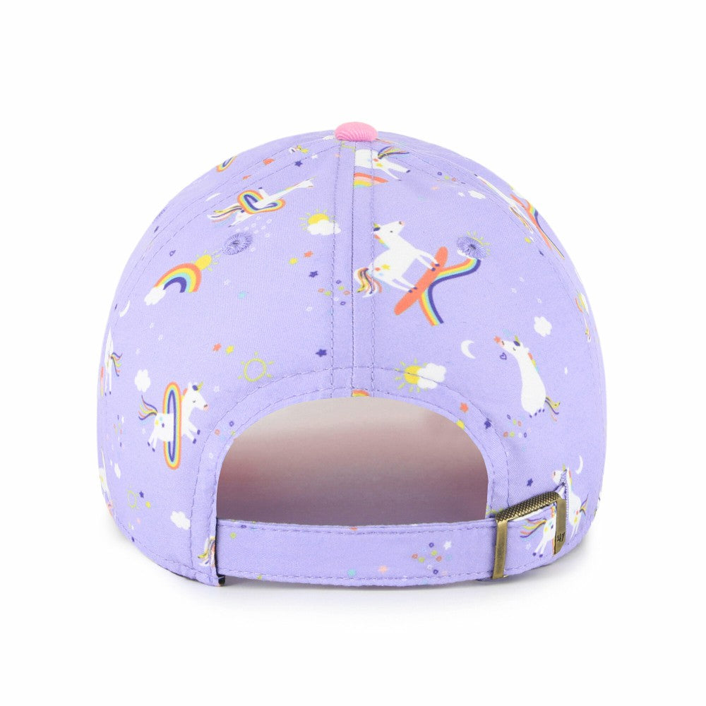 Los Angeles Angels '47 Girls Youth Unicorn Clean Up Adjustable Hat - Lavender Hats