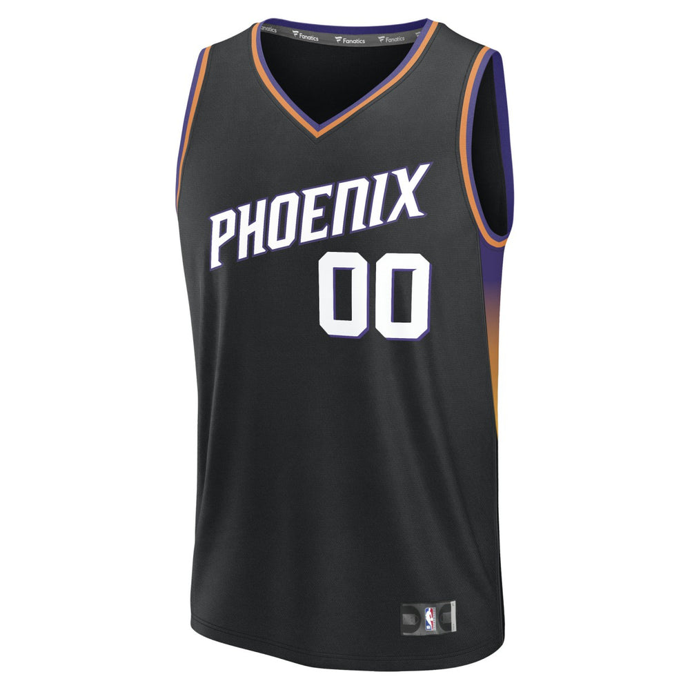 Phoenix Suns Fastbreak Custom Jersey Statement Edition Black