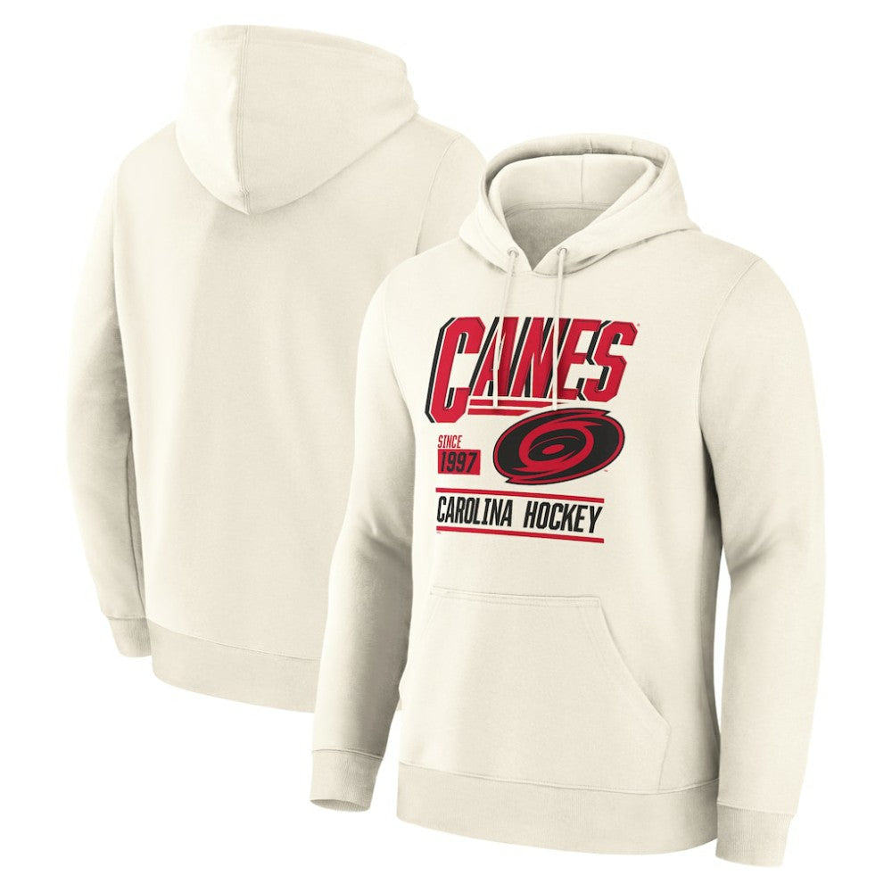 NHL Carolina Hurricanes Fanatics Legacy Hoodie - Cream