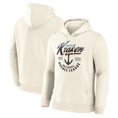 NHL Seattle Kraken Fanatics Legacy Hoodie - Cream