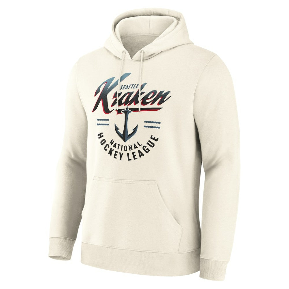 NHL Seattle Kraken Fanatics Legacy Hoodie - Cream