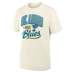 NHL St. Louis Blues Fanatics Male Legacy T-Shirt - Cream