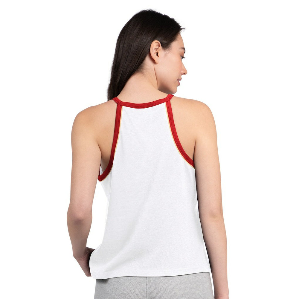 San Francisco 49ers G-III 4Her by Carl Banks Women's Redemption Win Slub Tank Top White