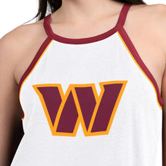 Washington Commanders G-III 4Her by Carl Banks Women's Redemption Win Slub Tank Top White