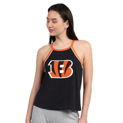Cincinnati Bengals G-III 4Her by Carl Banks Women's Redemption Win Slub Tank Top Black