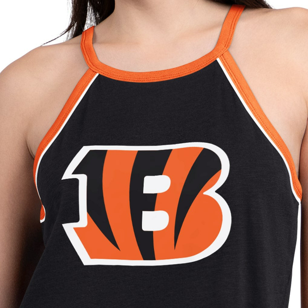 Cincinnati Bengals G-III 4Her by Carl Banks Women's Redemption Win Slub Tank Top Black