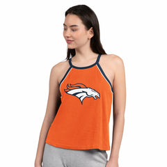 Denver Broncos G-III 4Her by Carl Banks Women's Redemption Win Slub Tank Top Orange