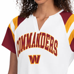 Washington Commanders Starter Women's Game On Notch Neck T-Shirt White