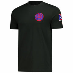 Chicago Cubs New Era Puerto Rico Country Flag T-Shirt - Black T-shirts