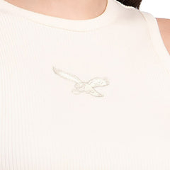 Philadelphia Eagles Starter Women's Travel Pastels Cropped Tank Cream