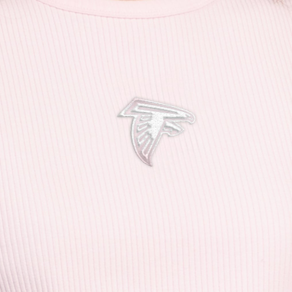 Atlanta Falcons Starter Women's Travel Pastels Cropped Tank Pastel Pink