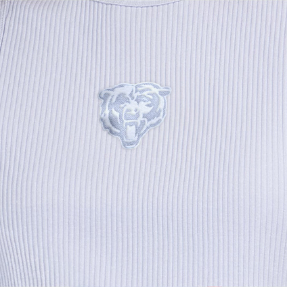 Chicago Bears Starter Women's Pastels Ribbed Tank Top Light Blue