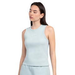 New York Jets Starter Women's Travel Pastels Cropped Tank Pastel Green