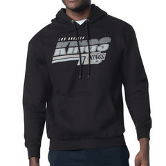 NHL Los Angeles Kings Starter Logo Push Fleece Hoodie - Black