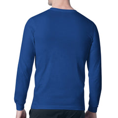 NHL Edmonton Oilers Starter Modern Tailsweep Long Sleeve T-Shirt - Royal