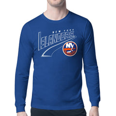 NHL New York Islanders Starter Modern Tailsweep Long Sleeve T-Shirt - Royal