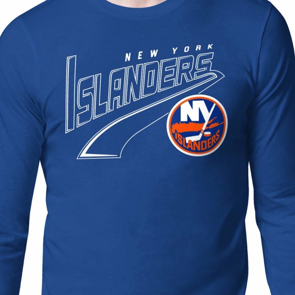 NHL New York Islanders Starter Modern Tailsweep Long Sleeve T-Shirt - Royal