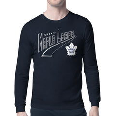 NHL Toronto Maple Leafs Starter Modern Tailsweep Long Sleeve T-Shirt - Blue