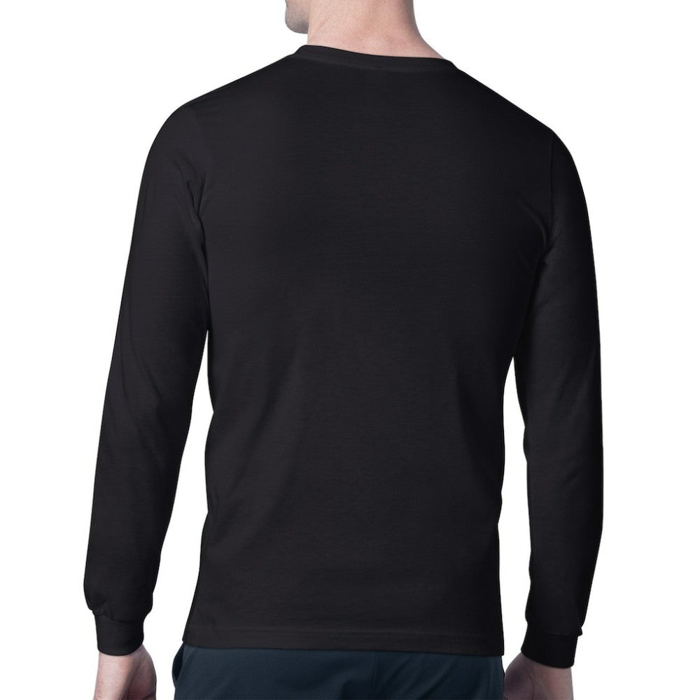 NHL Anaheim Ducks Starter Modern Tailsweep Long Sleeve T-Shirt - Black