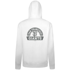 San Francisco Giants Levelwear Podium Banner Arch Full-Zip Hoodie - White Hoodies