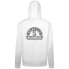 Seattle Mariners Levelwear Podium Banner Arch Full-Zip Hoodie - White Hoodies