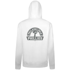 Philadelphia Phillies Levelwear Podium Banner Arch Full-Zip Hoodie - White Hoodies