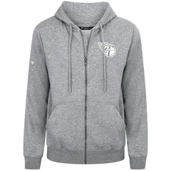 Cleveland Guardians Levelwear Podium Banner Arch Full-Zip Hoodie - Heather Gray Hoodies