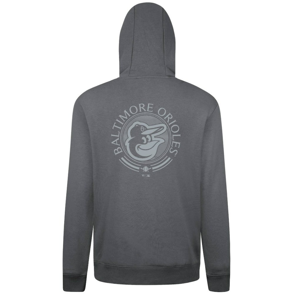 Baltimore Orioles Levelwear Podium Valiant Hoodie - Gray Hoodies