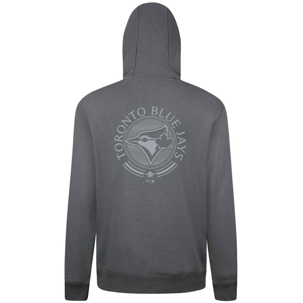 Toronto Blue Jays Levelwear Podium Valiant Hoodie - Gray Hoodies