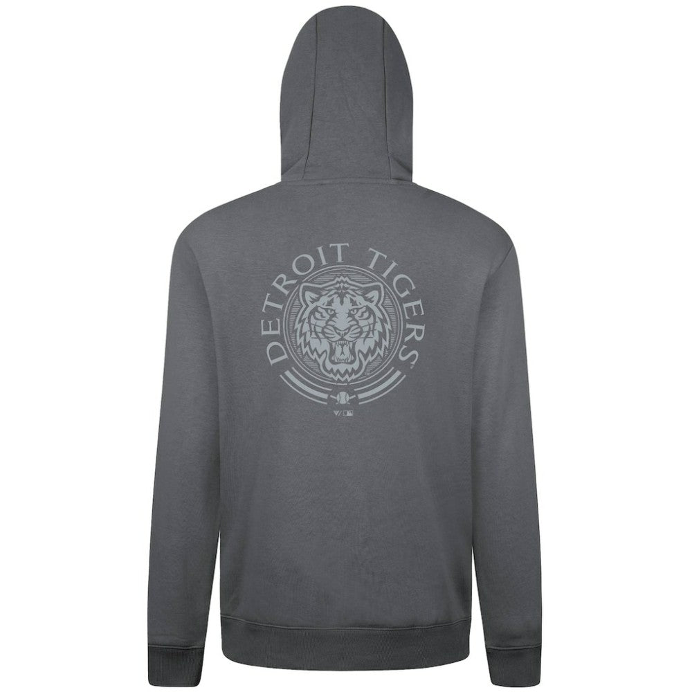 Detroit Tigers Levelwear Podium Valiant Hoodie - Gray Hoodies