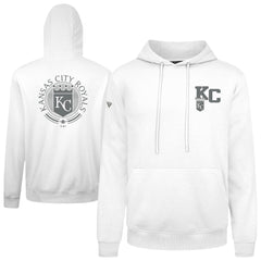 Kansas City Royals Levelwear Podium Valiant Hoodie - White Hoodies