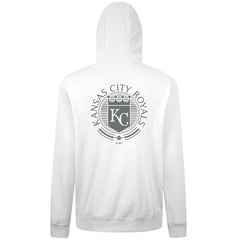 Kansas City Royals Levelwear Podium Valiant Hoodie - White Hoodies