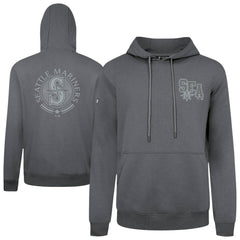 Seattle Mariners Levelwear Podium Valiant Hoodie - Gray Hoodies