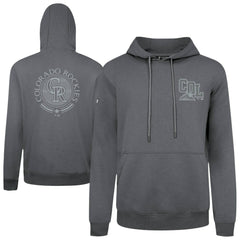 Colorado Rockies Levelwear Podium Valiant Hoodie - Gray Hoodies