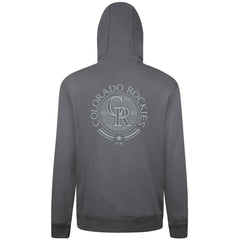 Colorado Rockies Levelwear Podium Valiant Hoodie - Gray Hoodies