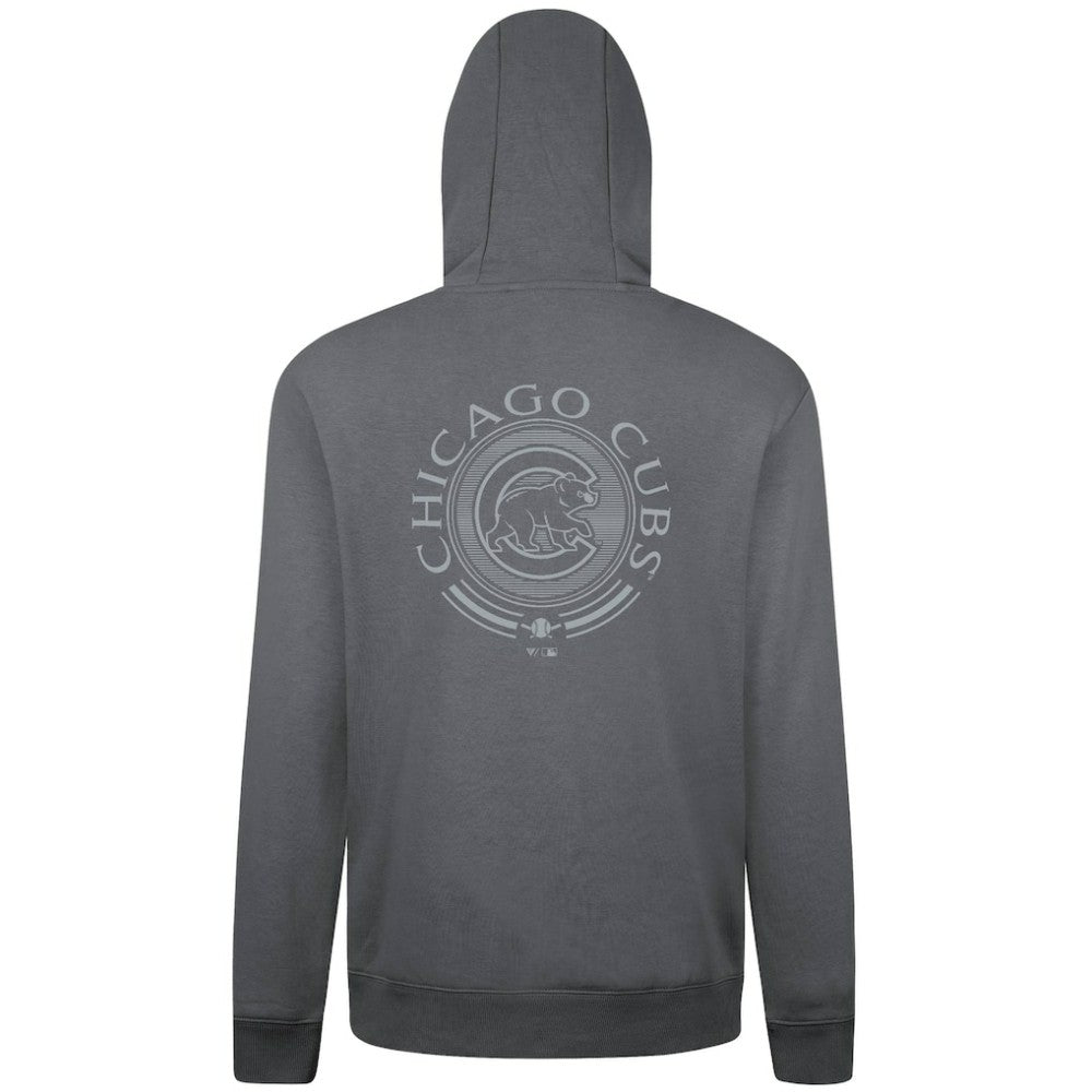 Chicago Cubs Levelwear Podium Valiant Hoodie - Gray Hoodies