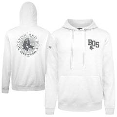 Boston Red Sox Levelwear Podium Grain Hoodie - White Hoodies