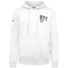 New York Yankees Levelwear Podium Grain Hoodie - White Hoodies