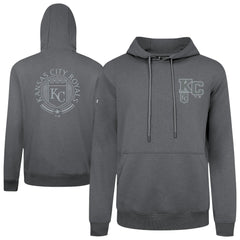 Kansas City Royals Levelwear Podium Grain Hoodie - Gray Hoodies