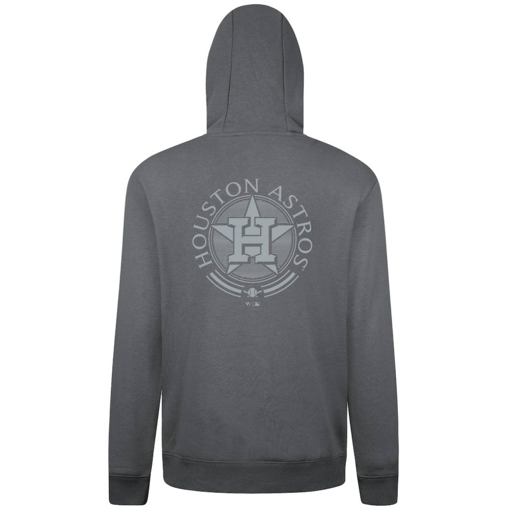 Houston Astros Levelwear Podium Grain Hoodie - Gray Hoodies