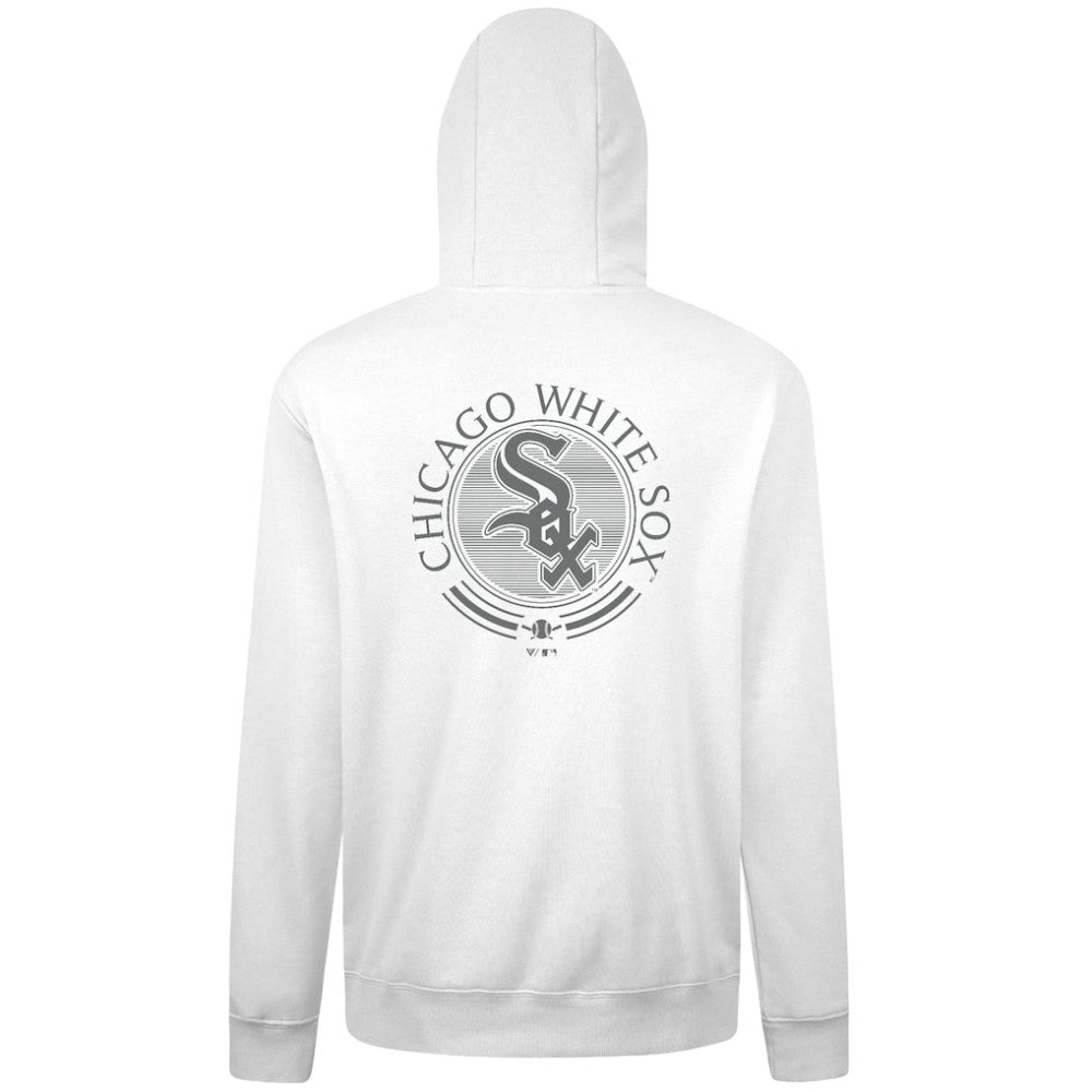 Chicago White Sox Levelwear Podium Grain Hoodie - White Hoodies