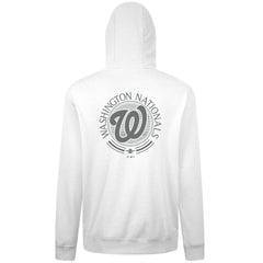 Washington Nationals Levelwear Podium Grain Hoodie - White Hoodies
