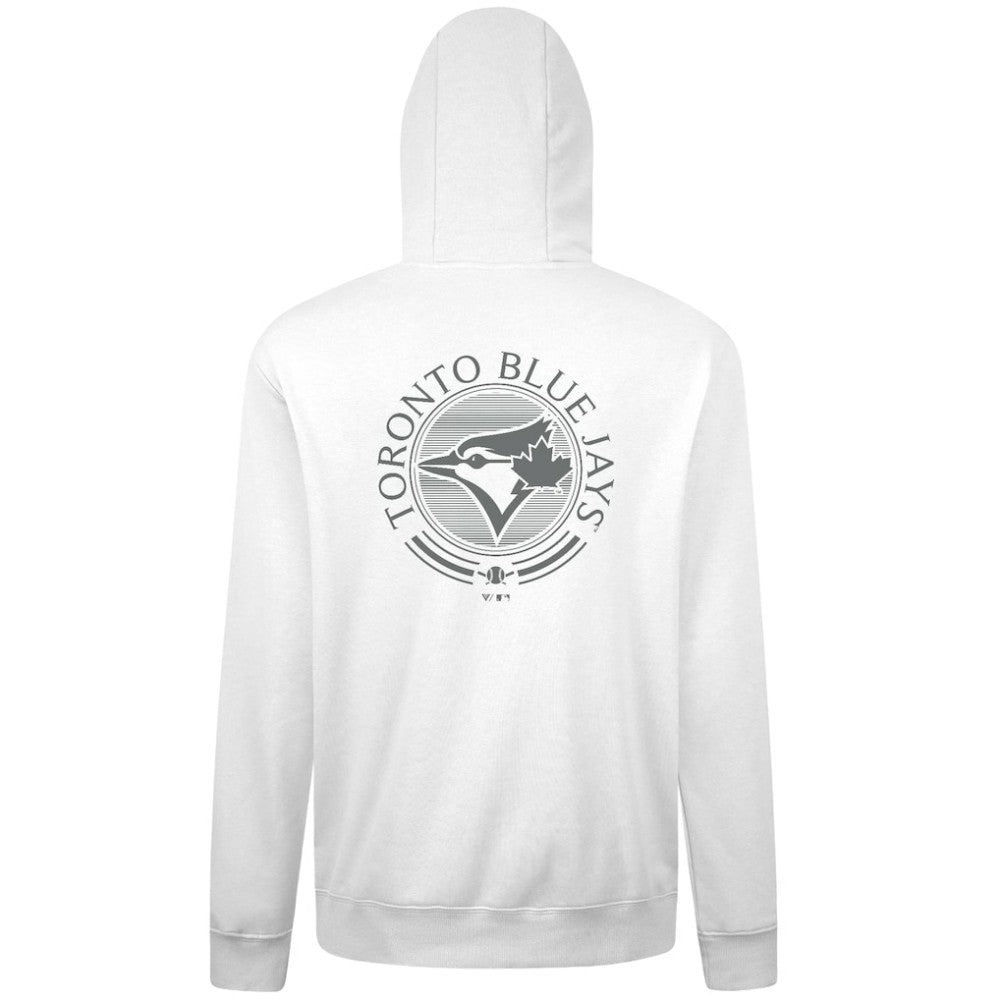 Toronto Blue Jays Levelwear Podium Grain Hoodie - White Hoodies