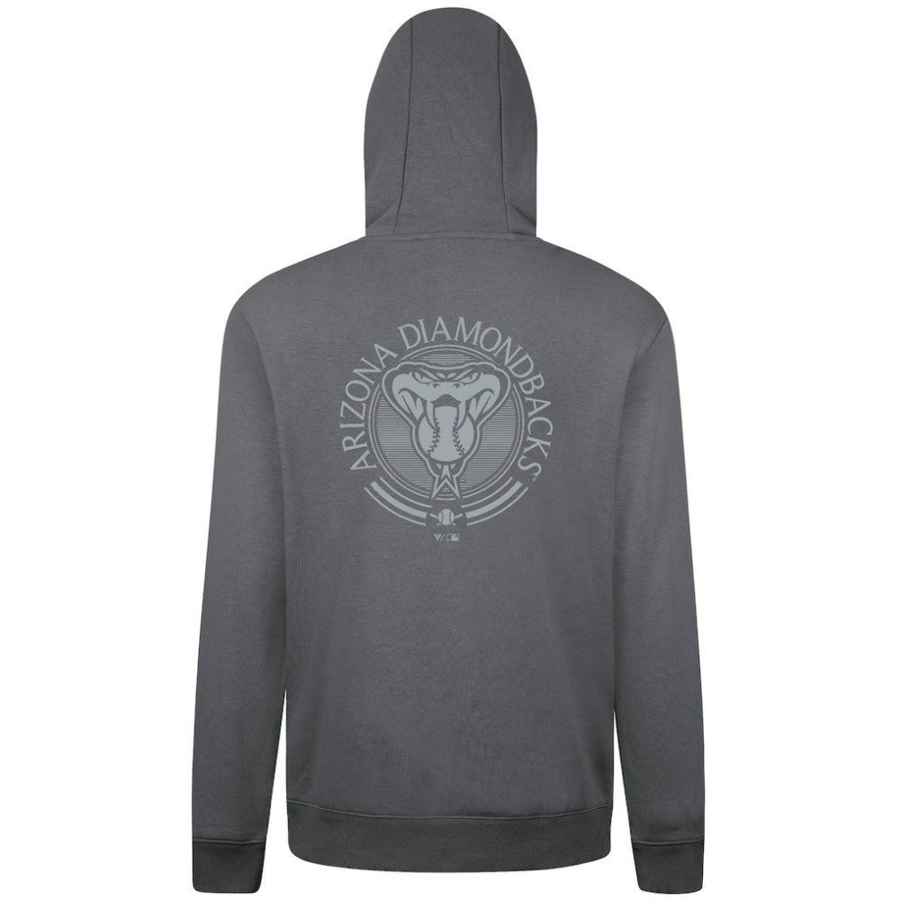 Arizona Diamondbacks Levelwear Podium Grain Hoodie - Gray Hoodies