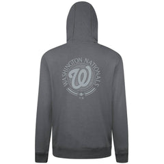 Washington Nationals Levelwear Podium Grain Hoodie - Gray Hoodies
