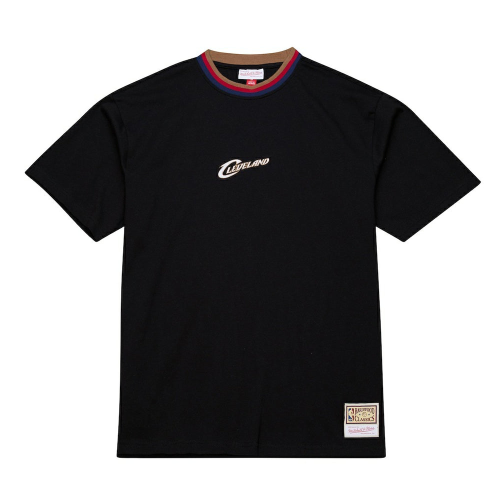 Cleveland Cavaliers Hardwood Classics Nights Playmaker T-Shirt Black