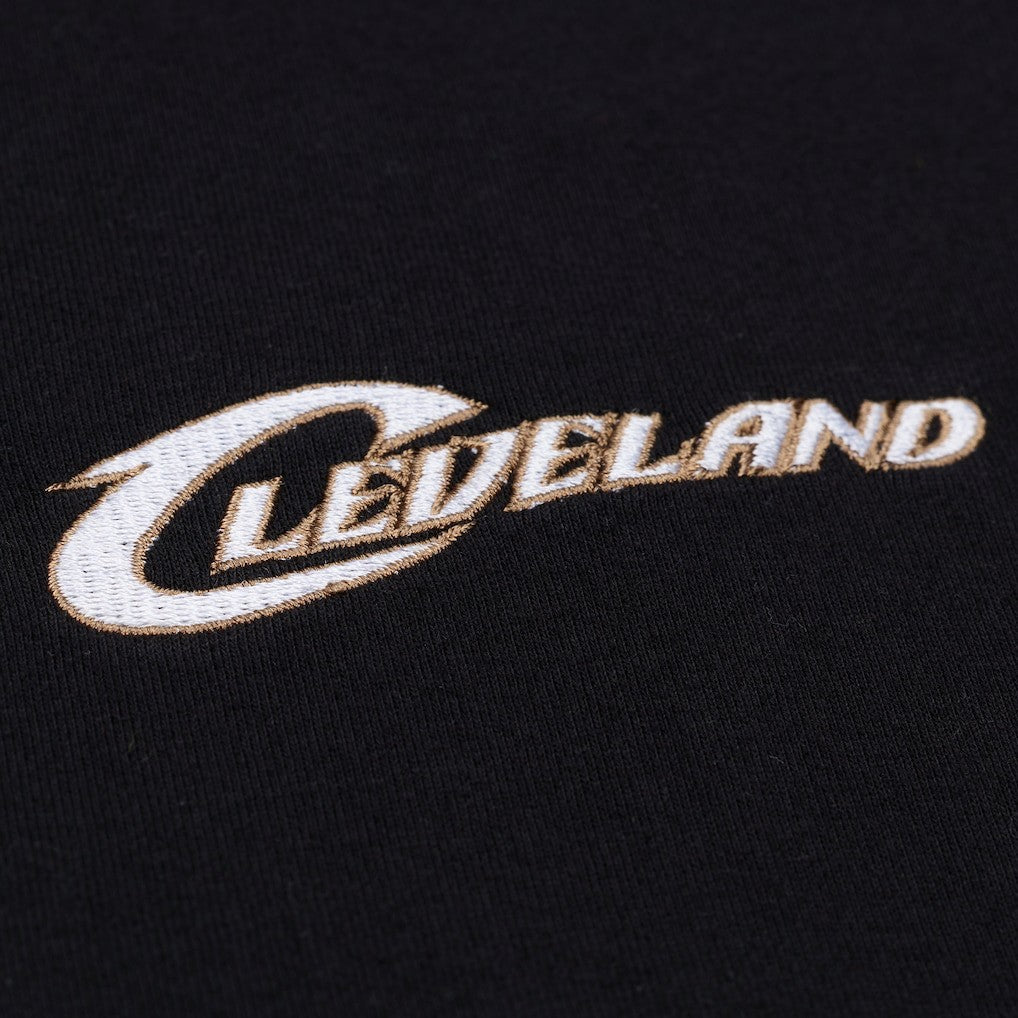 Cleveland Cavaliers Hardwood Classics Nights Playmaker T-Shirt Black